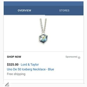 Uno De 50 Iceberg necklace